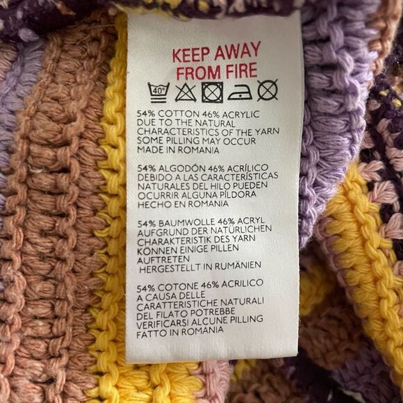 Urban Outfitters Gigi Cami Top Crocheted Size Small - Picture 6 of 8